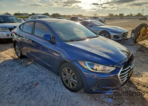 2018 Hyundai Elantra Sel z USA, uszkodzony, nr VIN 5NPD84LF6JH286538